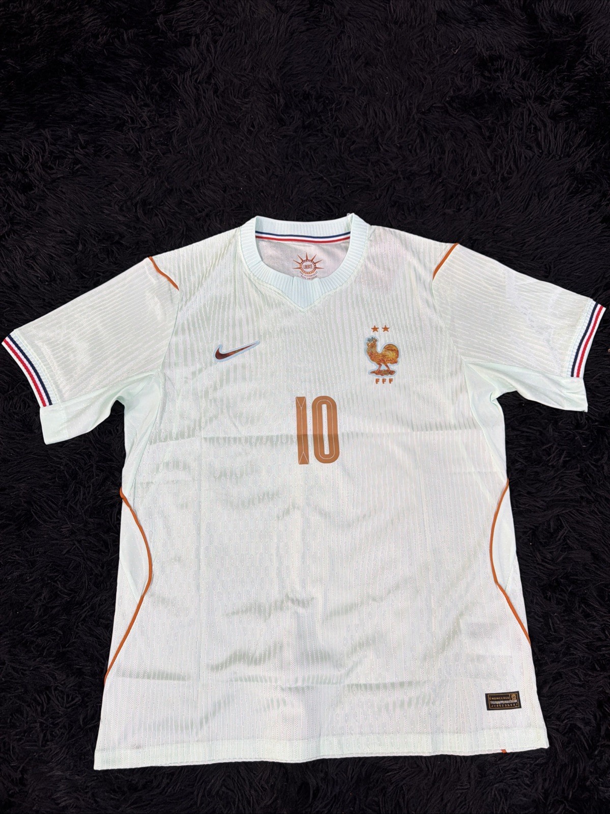 France 2026 Away Kylian Mbappé PLAYER VERSION SLIM FIT soccer Jersey