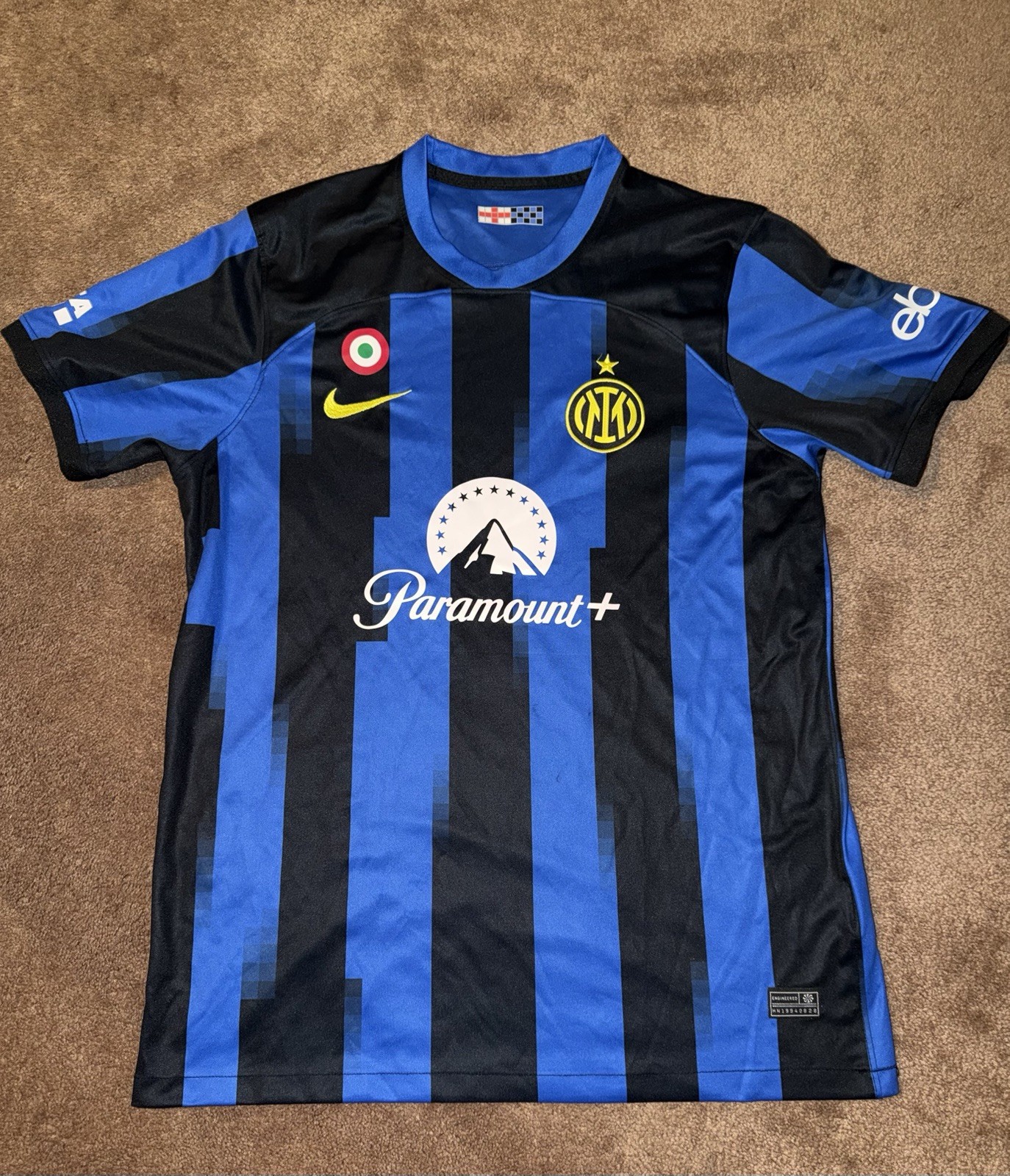 Nike Inter Milan Home Jersey XL European Variant Dri-Fit Paramount+ Soccer 23/24