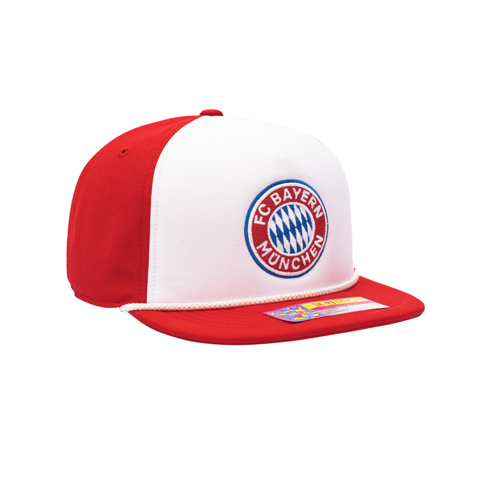 Bayern Munich “Avalanche” Flat Peak Snapback Hat Fan Ink Official Licensed