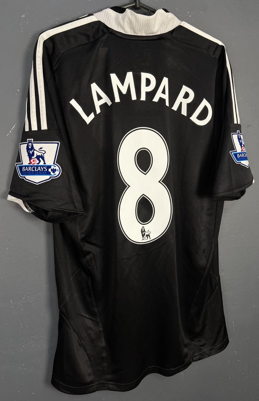 MEN’S FC CHELSEA 2008/2009 FRANK LAMPARD #8 SOCCER FOOTBALL SHIRT JERSEY SIZE M