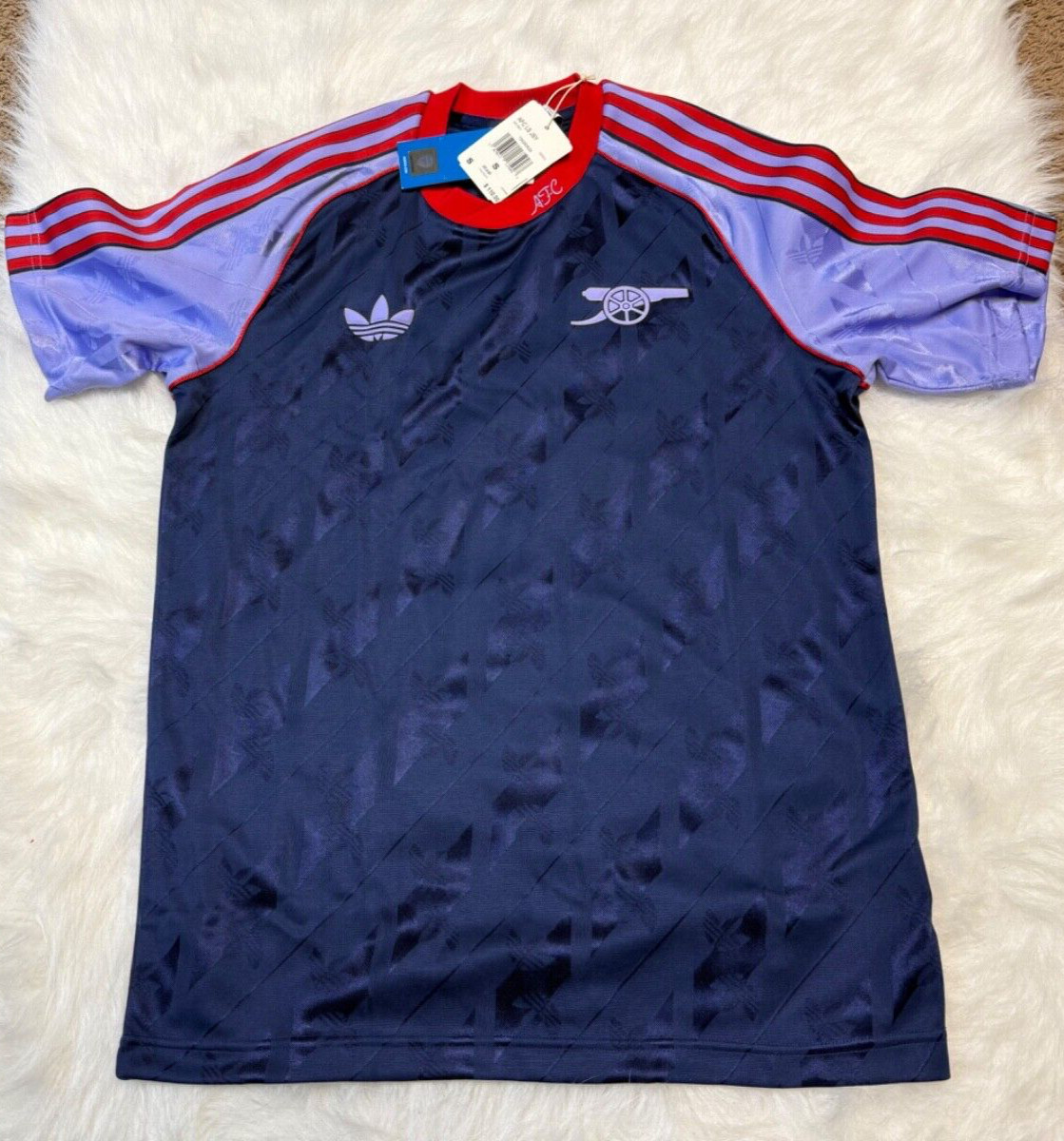 Arsenal LFSTLR Night Sky Navy Men’s Size Small Adidas Soccer Jersey IS6505