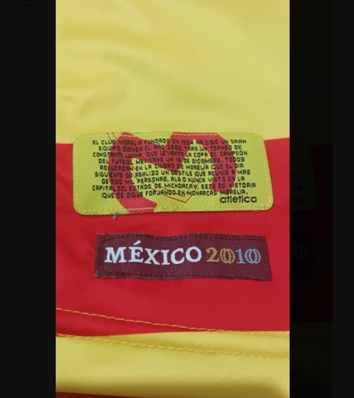 Jersey Monarcas Morelia Atletica Long Sleeve Rare 2010 Large
