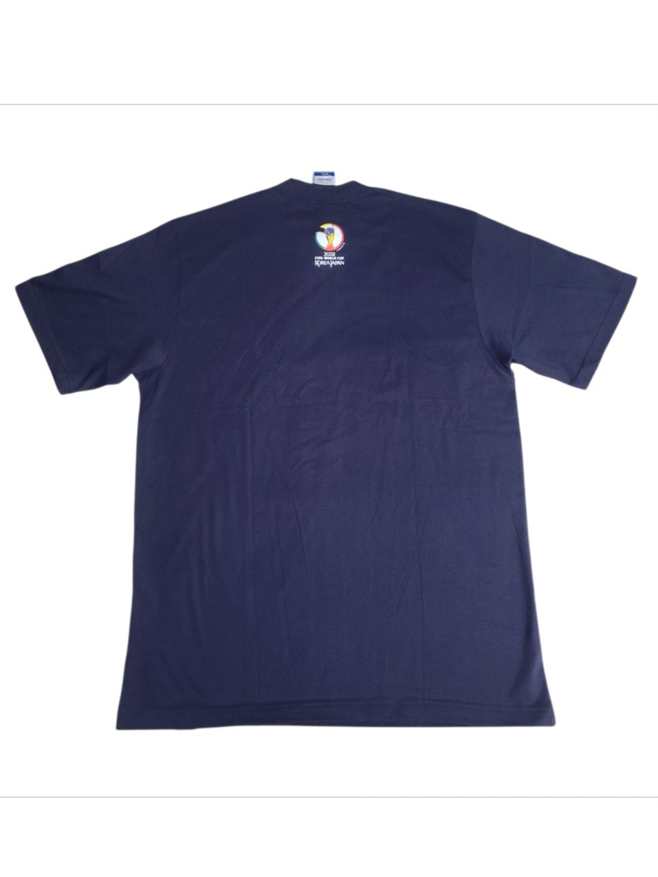 VTG 2002 FIFA World Cup Korea Japan T-Shirt Navy Blue Men’s Large NWT NOS