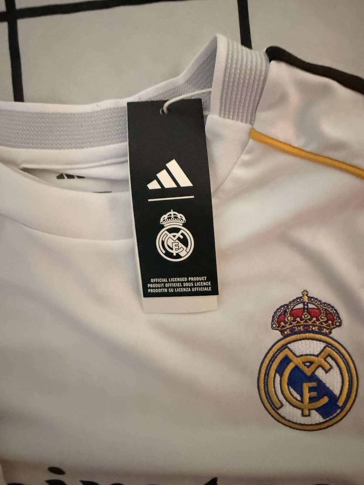 REAL MADRID LONG SLEEVE JUDE BELLINGHAM JERSEY 5