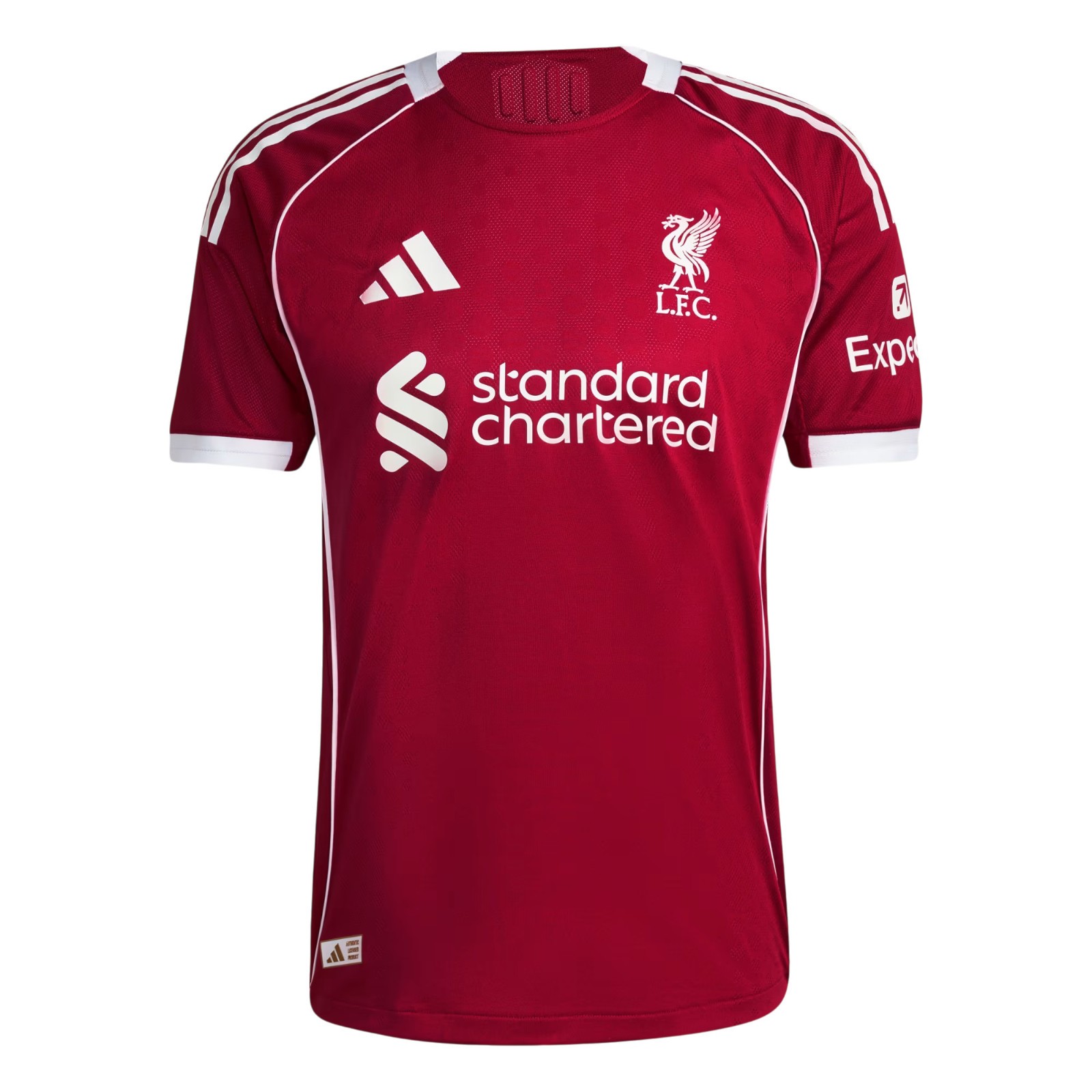 Men’s Adidas Red Liverpool FC 25/26 Home Authentic Jersey JY4237 New $150
