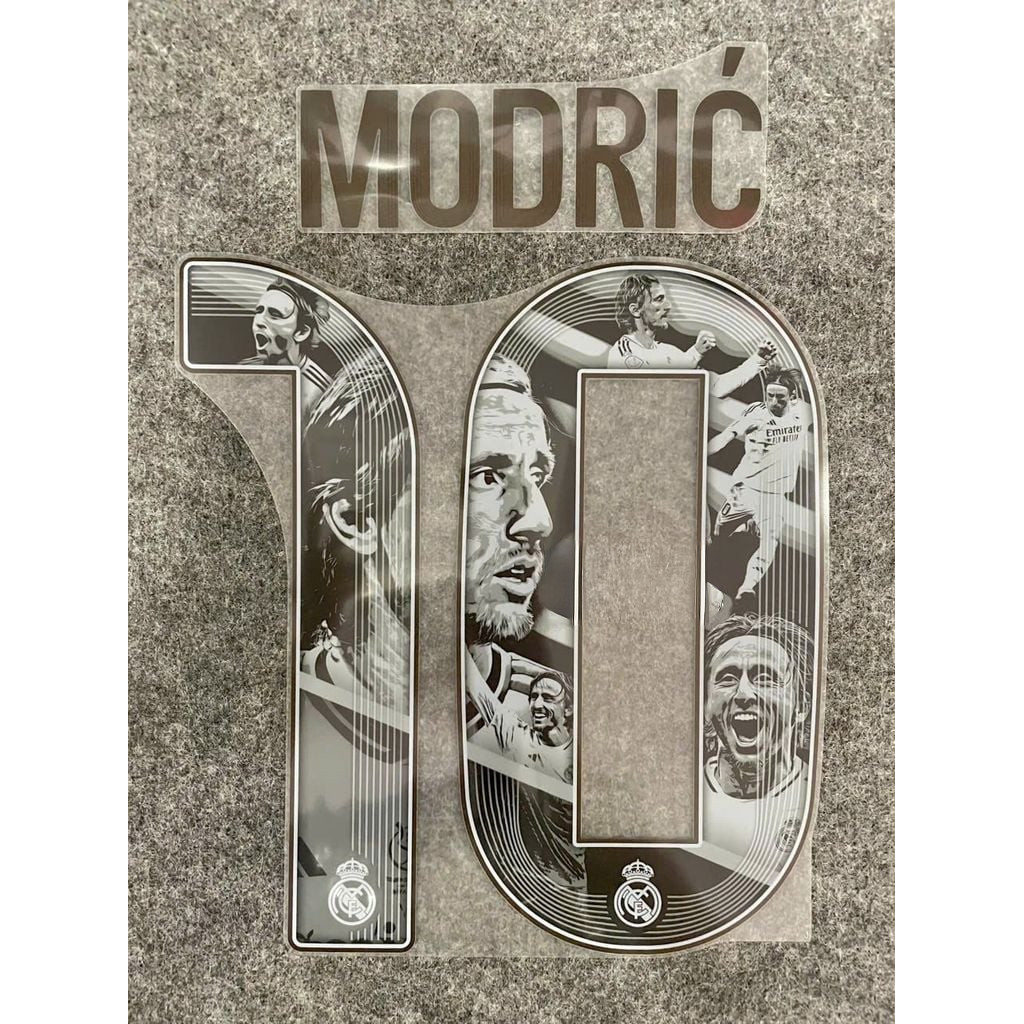 Modric 10 Real Madrid Special Player Size Nameset ID Print