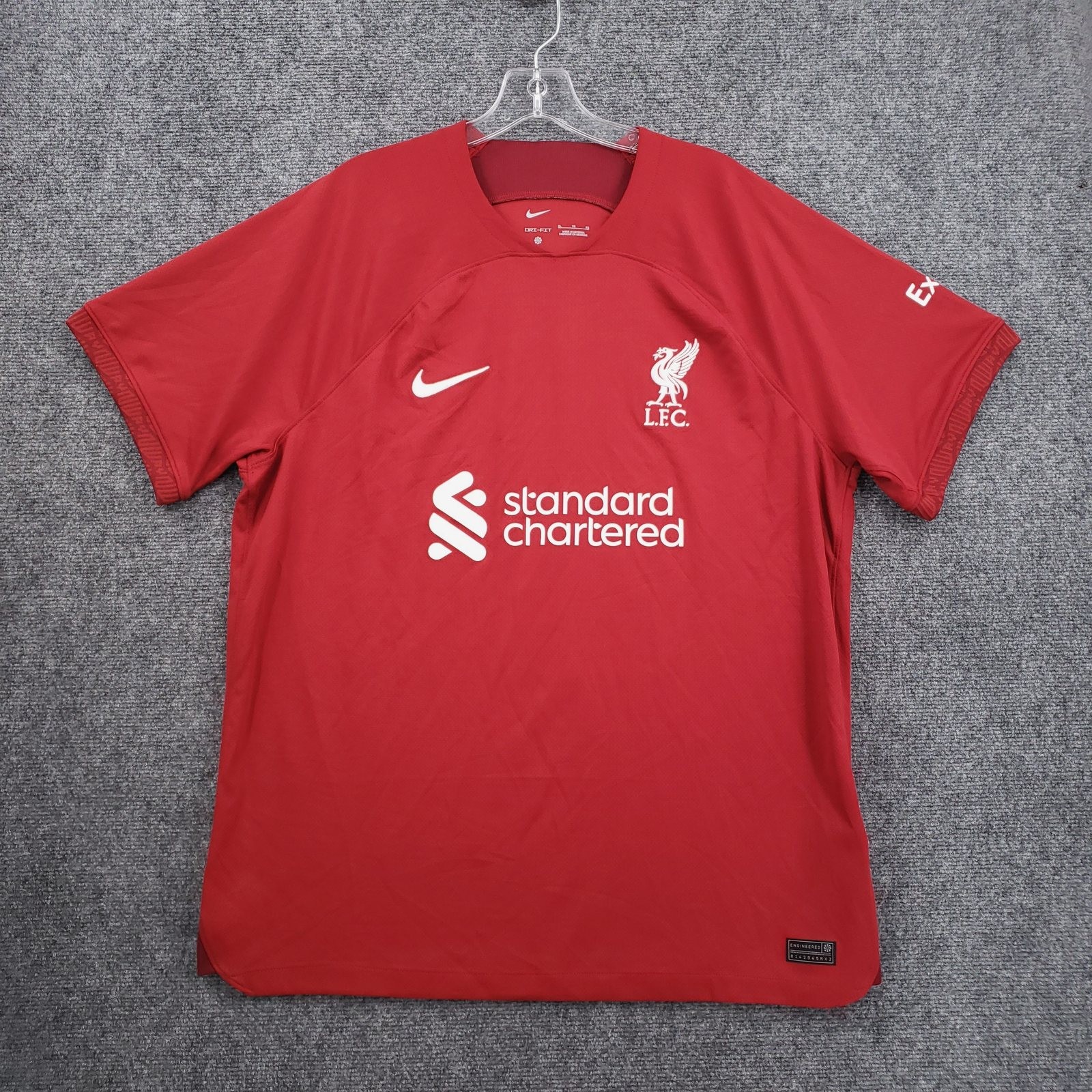 Nike Dri-FIT Liverpool FC Mohamed Salah #11 Men’s Red Soccer Jersey XL