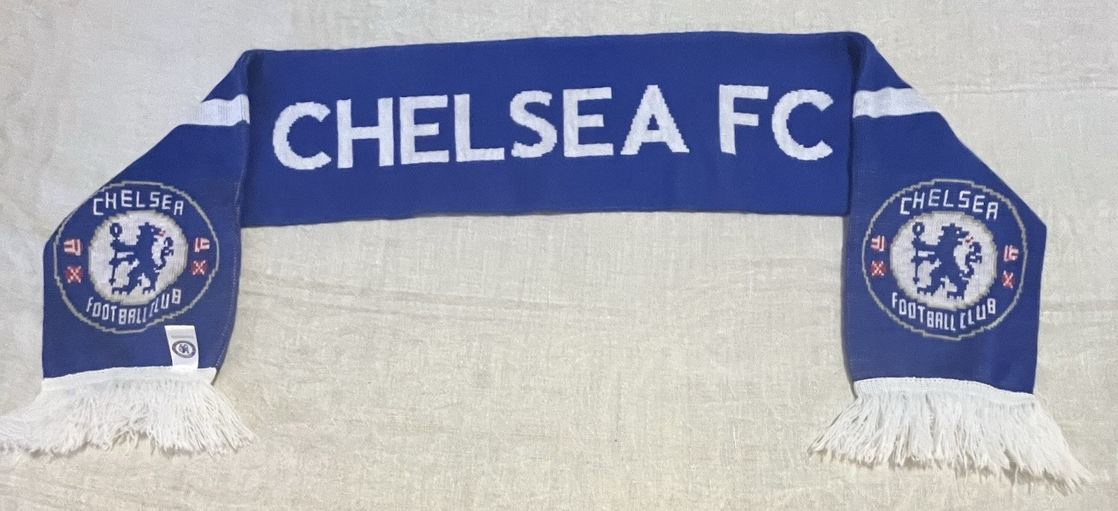 Chelsea FC Soccer Fan Scarf 51” Blue Football Club Official Product 100% Acrylic