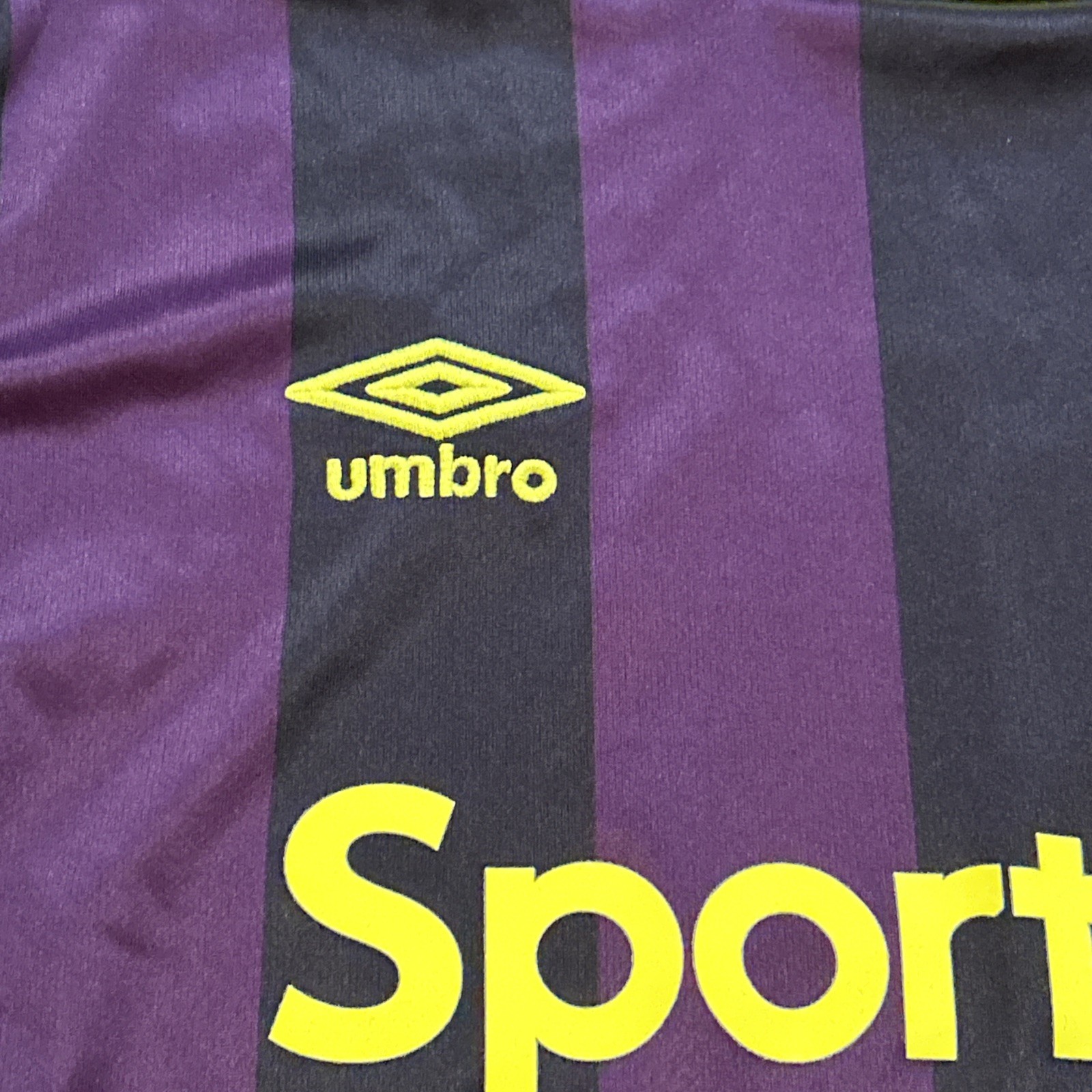 Umbro Everton FC Jersey XL Mens 2017 2018 Third Kit Soccer Shirt Purple Navy