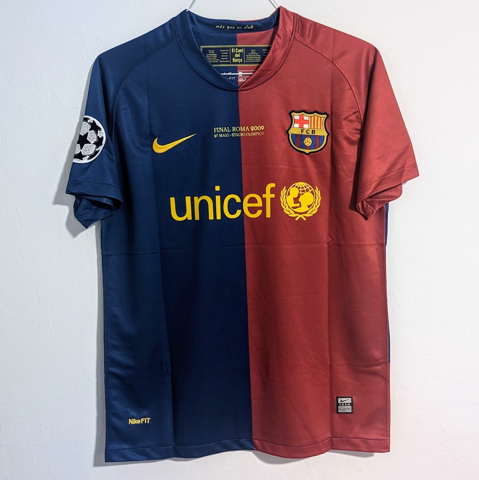 FC Barcelona T. Henry 2009 UCL Final Retro Jersey Men’s L