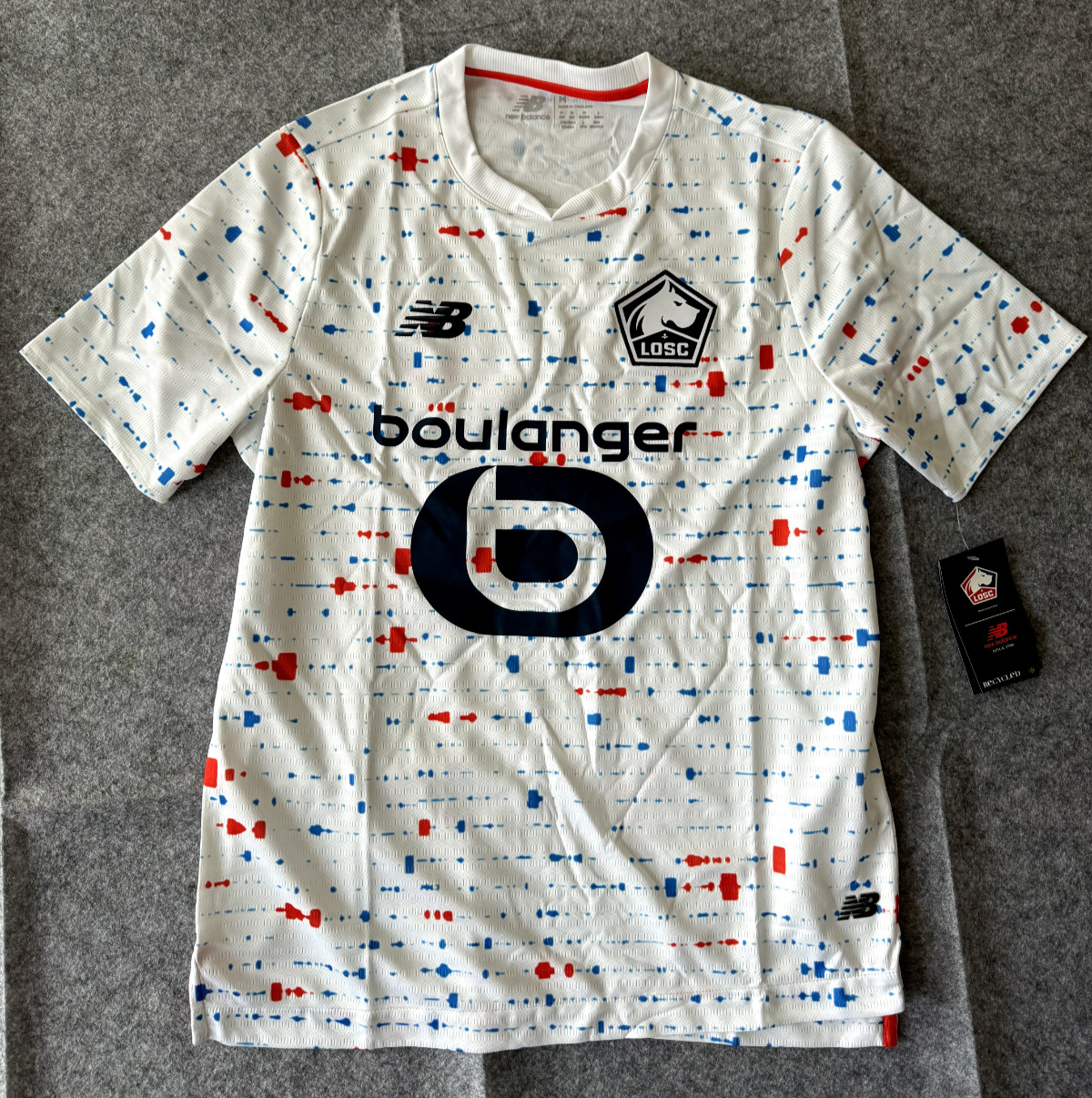New Balance Lille OSC (LOSC) Away SS Soccer Futbol Jersey NWT