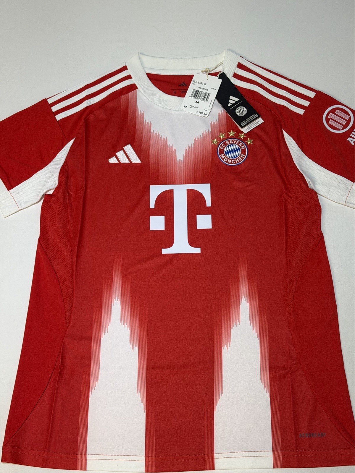 NEW Adidas FC Bayern 25/26 Home Authentic Women’s Jersey JN8514 Size Medium Red