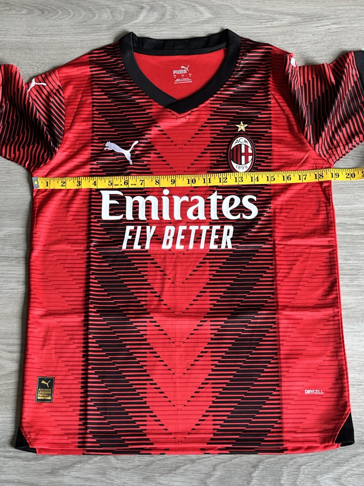 Size Small – 2023-24 AC Milan PUMA Home Jersey Fan Wear