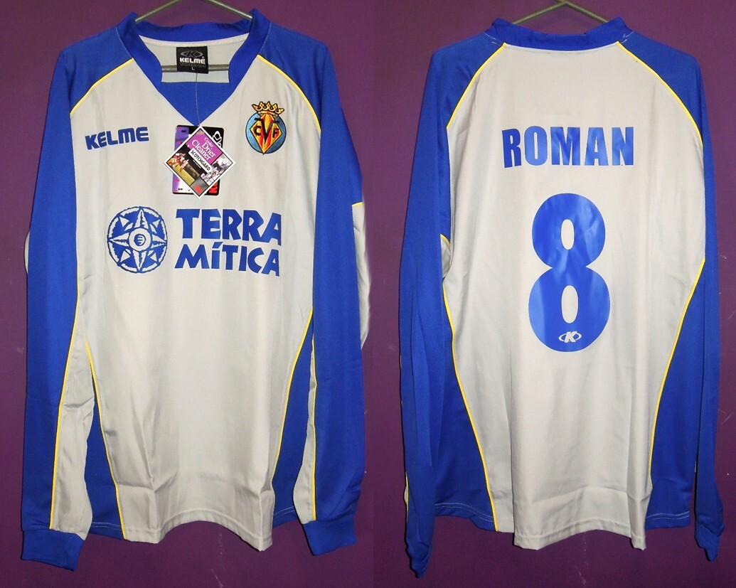 VILLARREAL jersey 2003/04 #8 ROMAN Riquelme