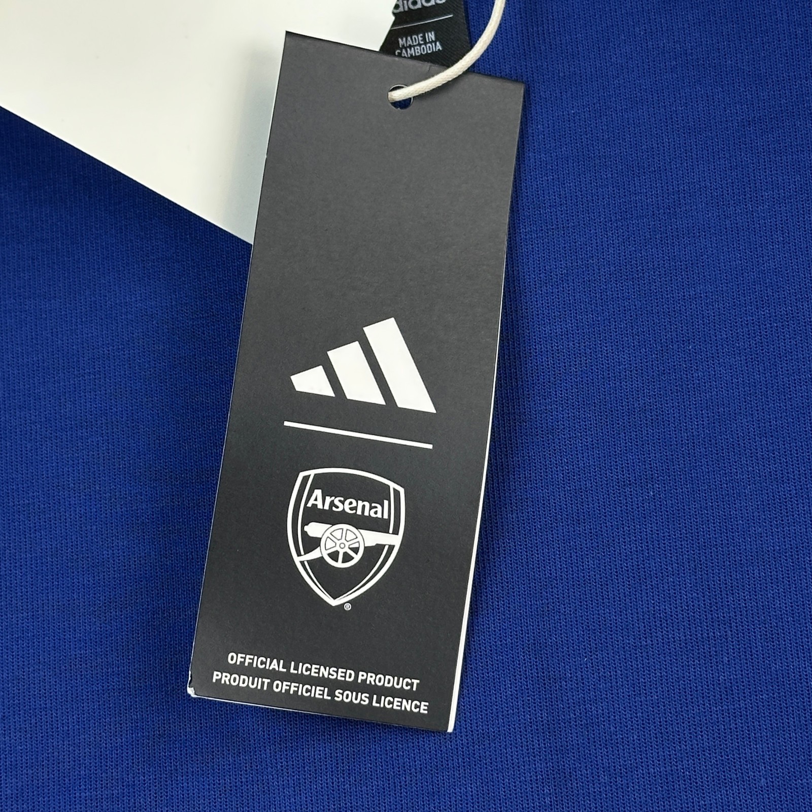 Arsenal FC Hoodie Mens XL Blue Adidas Anthem Jacket Full Zip Gunners Football