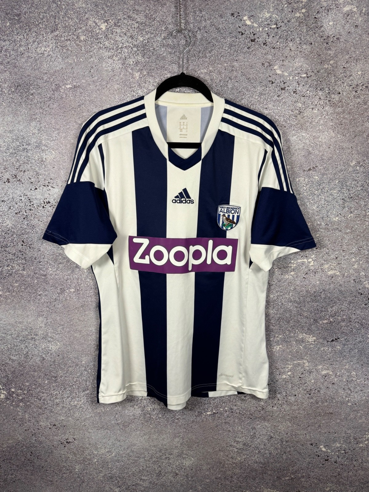 Vintage West Bromwich Albion 2013/14 Adidas Soccer Jersey Medium
