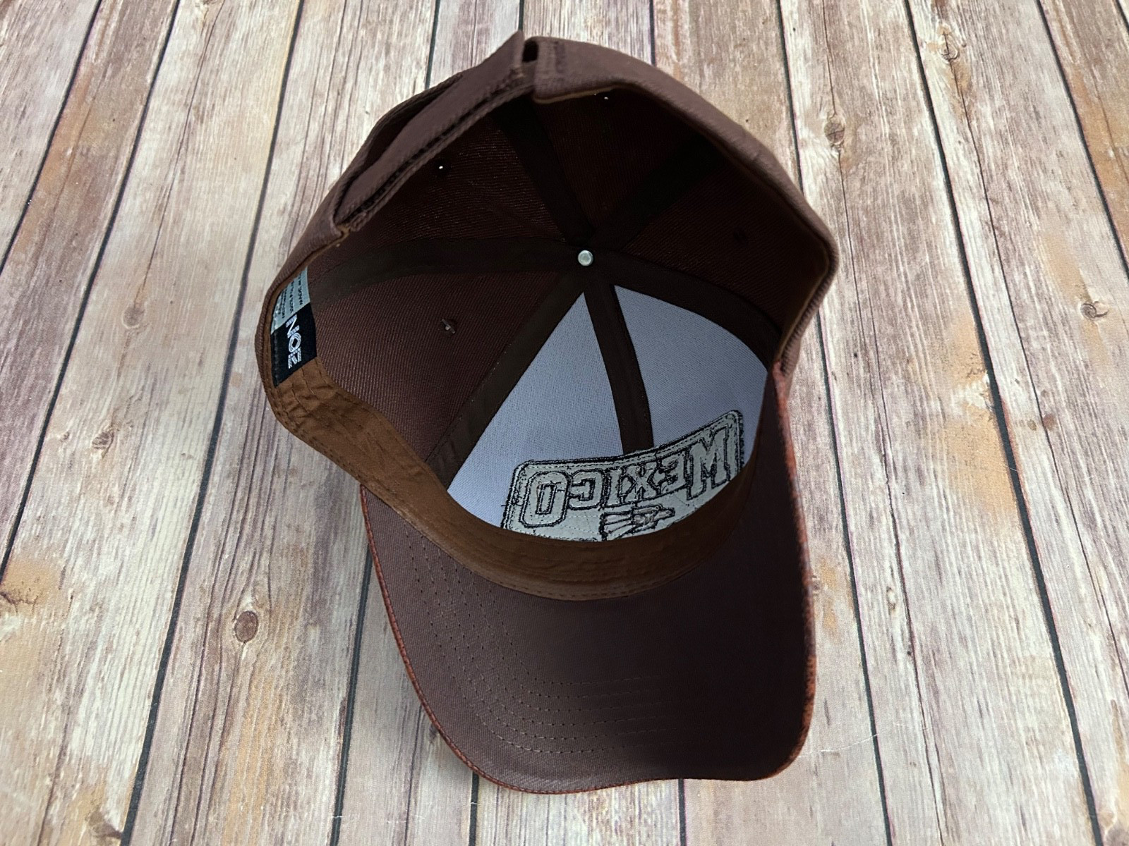 Mexico Soccer Hat Brown Adjustable Cap