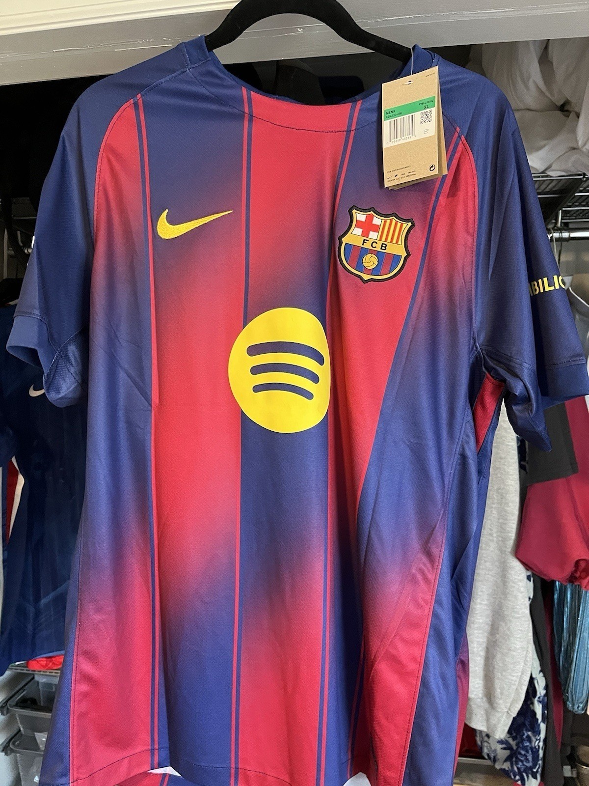 25/26 Barcelona Home Jersey Lamine Yamal #10 Fans Edition Shirt L-2XL
