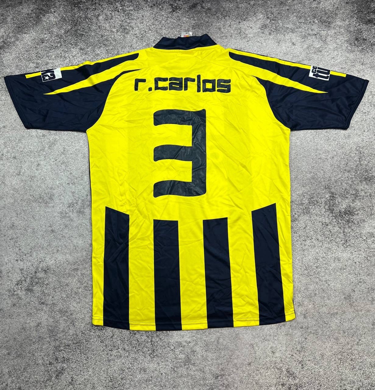 Adidas Fenerbahce Turkey Vintage Jersey T-shirt Size M Mens Roberto Carlos