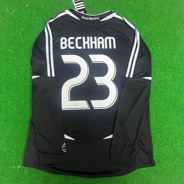Beckham 23 Real Madrid Jersey 2006 2007 Size M Retro Football Away SS