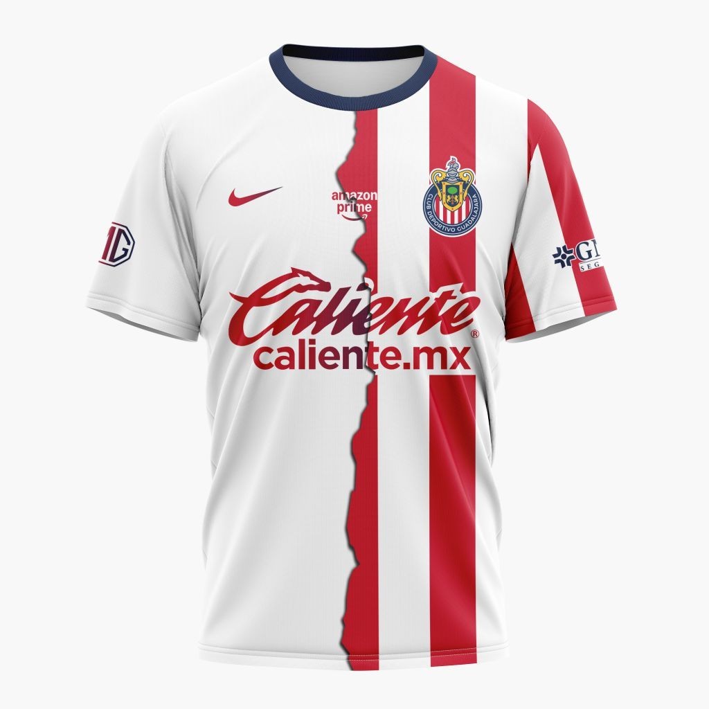 LIGA MX Chivas Guadalajara Personalized 2026-27 Home Mix Away 3D T-Shirt S-5XL