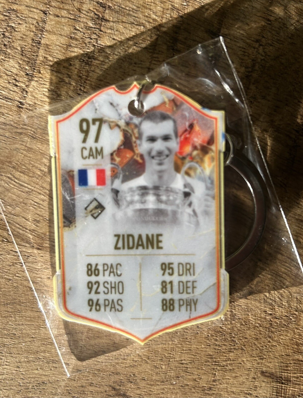 Zinedine Zidane FIFA Ultimate Team Keychain- France Goat
