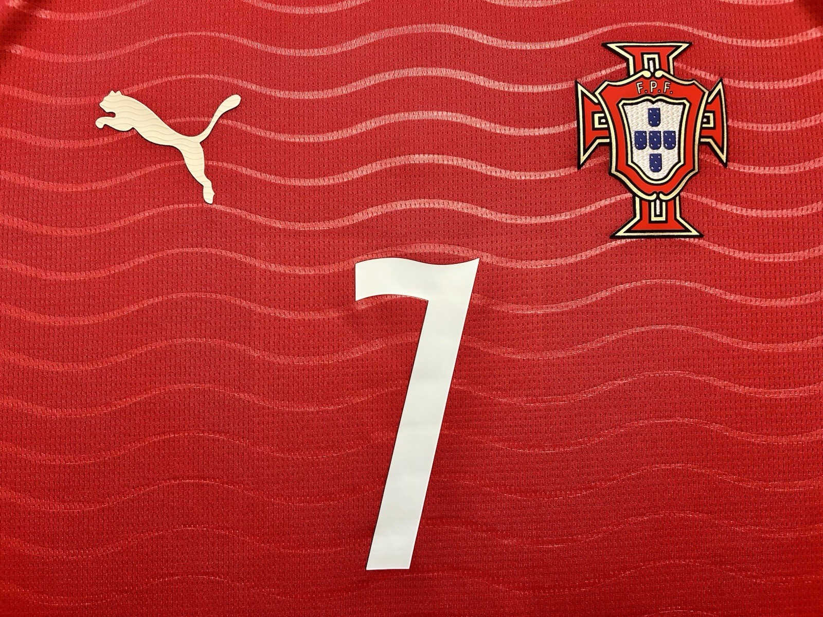 Portugal Home Jersey – Size Slim Fit 2XL – Ronaldo #7