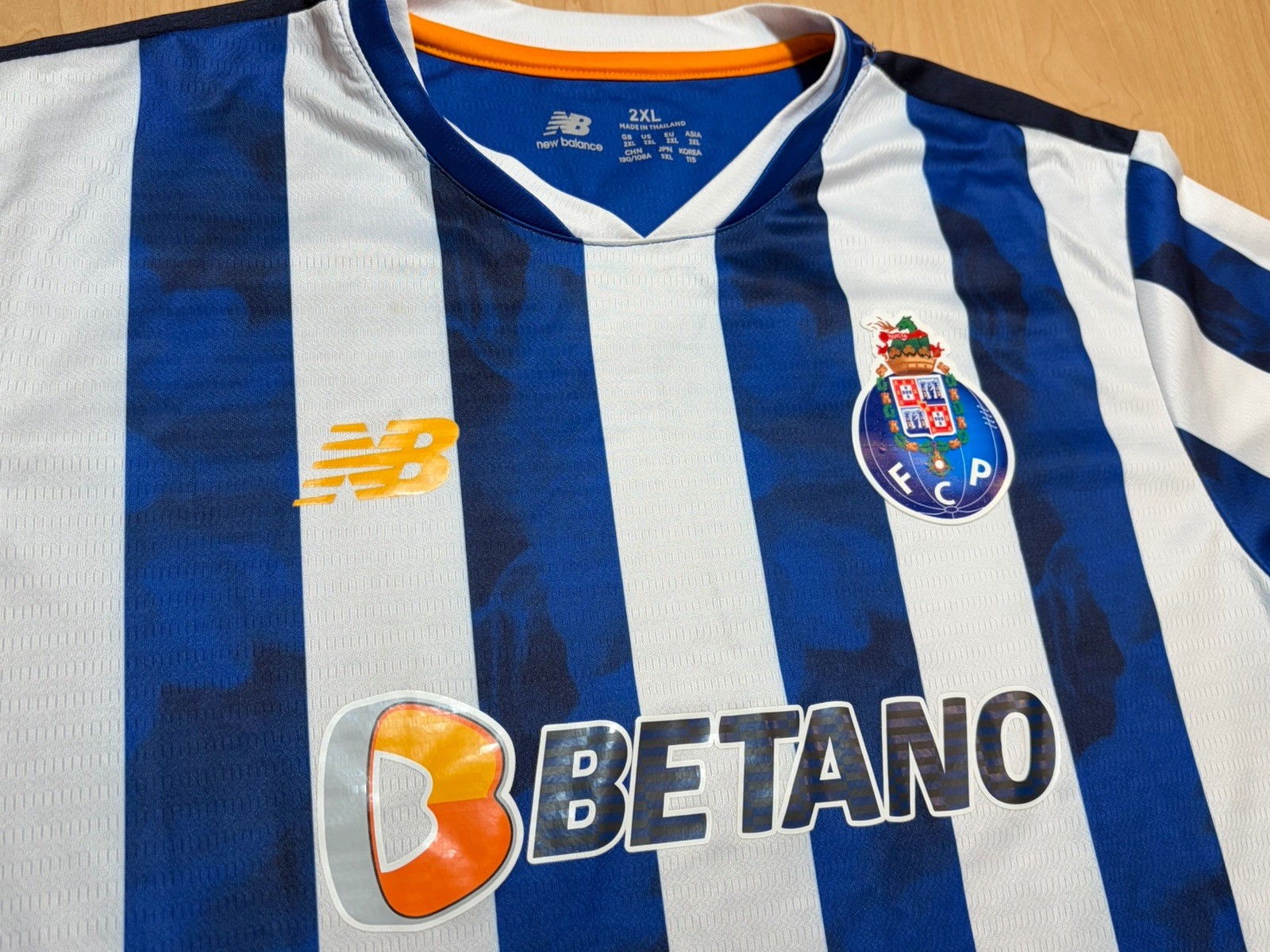 FC Porto New Balance Home Football Shirt Soccer Jersey 2022/23 Portugal XXL Bock