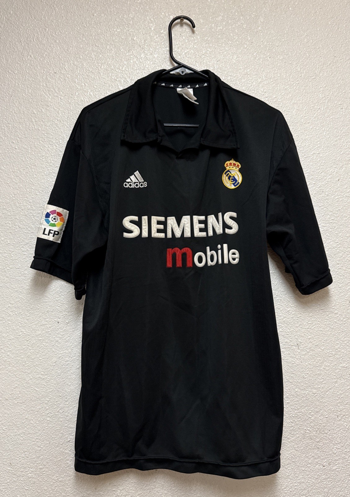 2002-2003 Adidas Real Madrid Away Jersey #23 David Beckham La Liga Sz XL