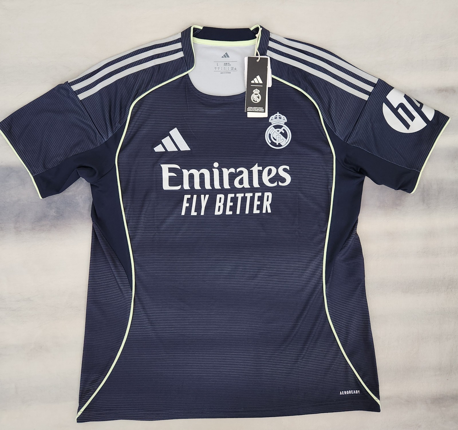 Adidas Jude Bellingham Real Madrid 25/26 Away Jersey Men’s Size Large