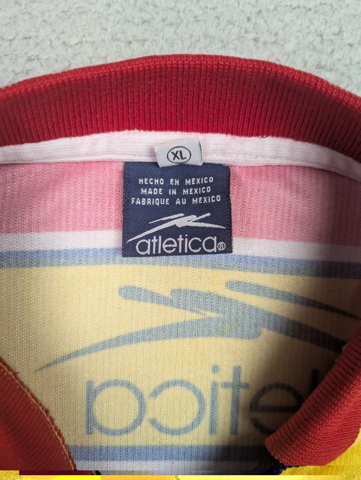 Vintage 90’s Atletica Mexican League Atletico Morelia 5 Jersey Size XL