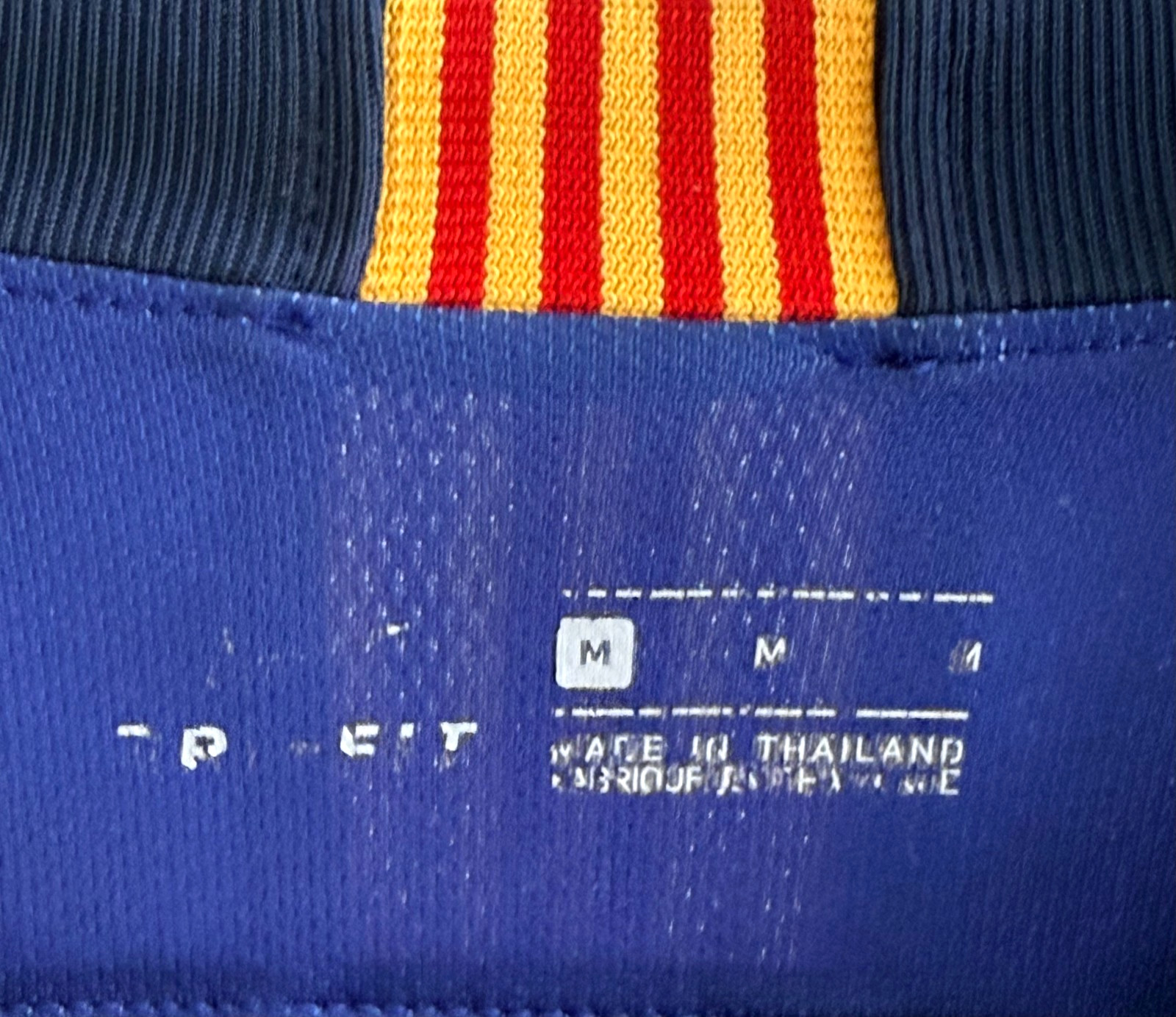 Lionel Messi #10 FC Barcelona 2018/19 LaLiga Champions Home Jersey Nike Size M