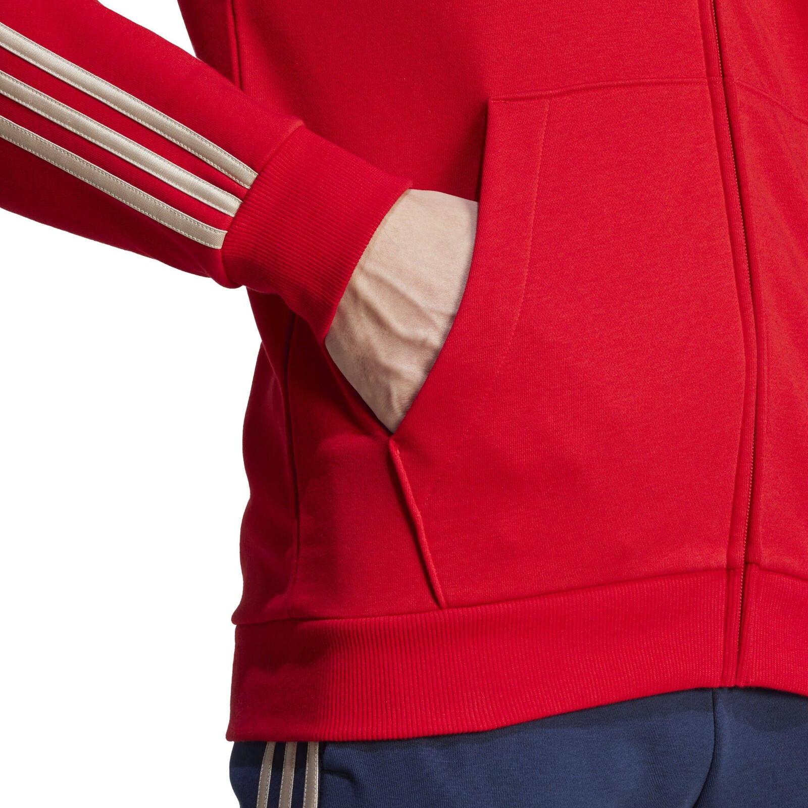 NWT Adidas Men’s Arsenal FC DNA Full Zip Hooded Track Jacket HZ2070