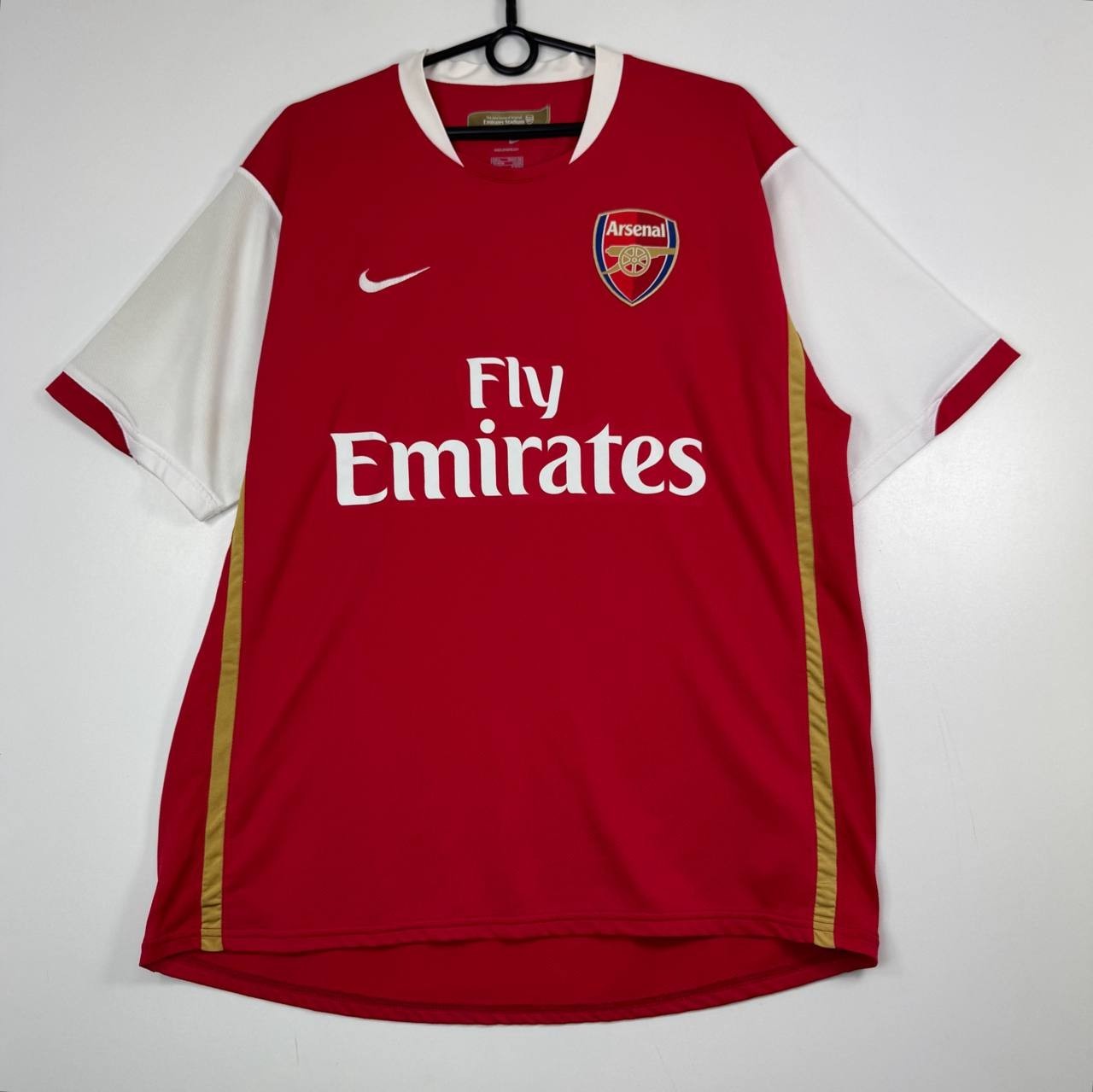 Nike Arsenal Home Shirt 2006 2008 Mens Size L
