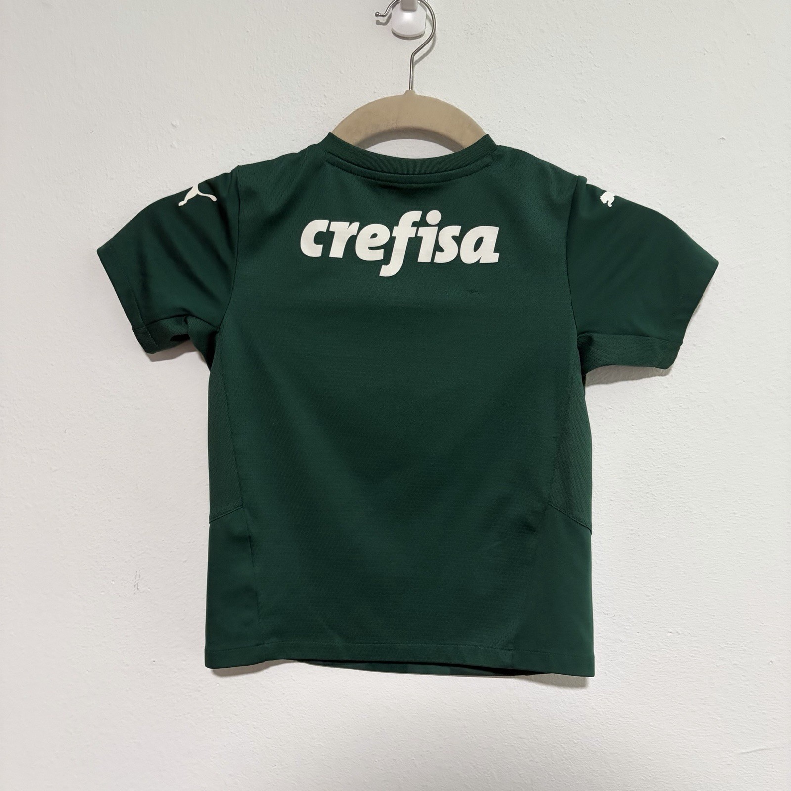 Puma Palmeiras 2021 Home Jersey YOUTH Small 7-8Y Crefisa Drycell Green