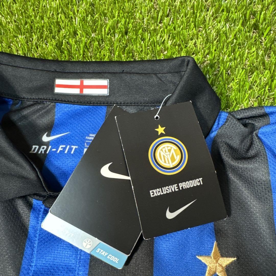Inter Milan 2011 2012 Roberto Carlos Home Long Sleeve Jersey Shirt Size L New
