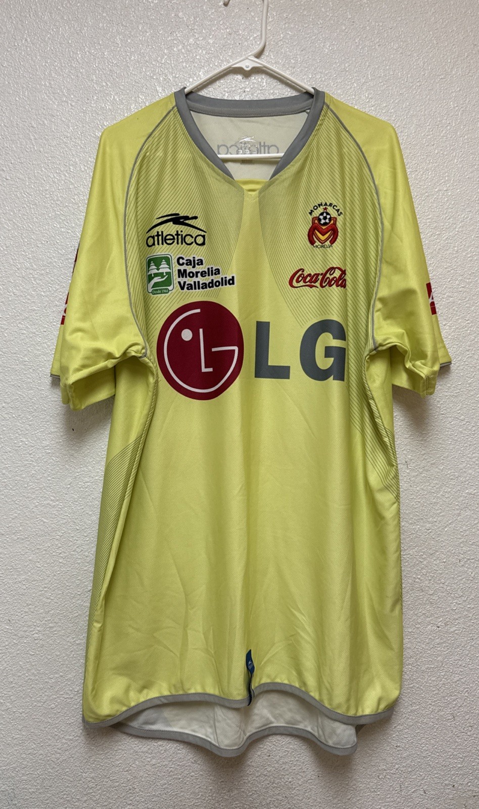 Atletica Monarcas Morelia Men’s 07/08 Away Soccer Jersey Sz XXL RARE Read Descri