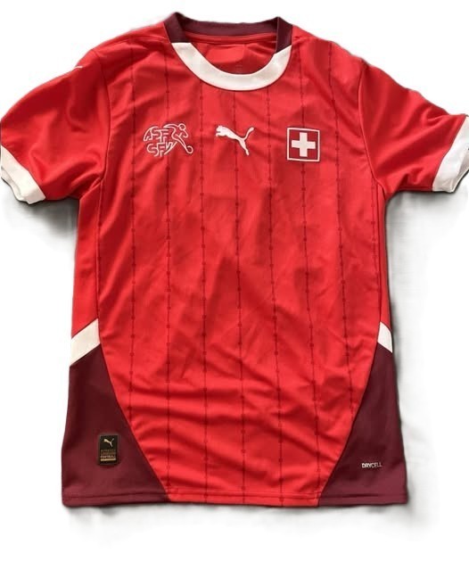 Puma 2024-2025 Switzerland (ASF-SFV) Men’s Small Home Replica Soccer Jersey