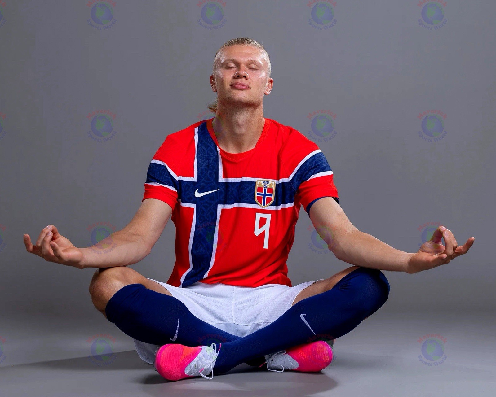 8×10 Photo ERLING HAALAND Norway 2026 World Cup Manchester City Borussia
