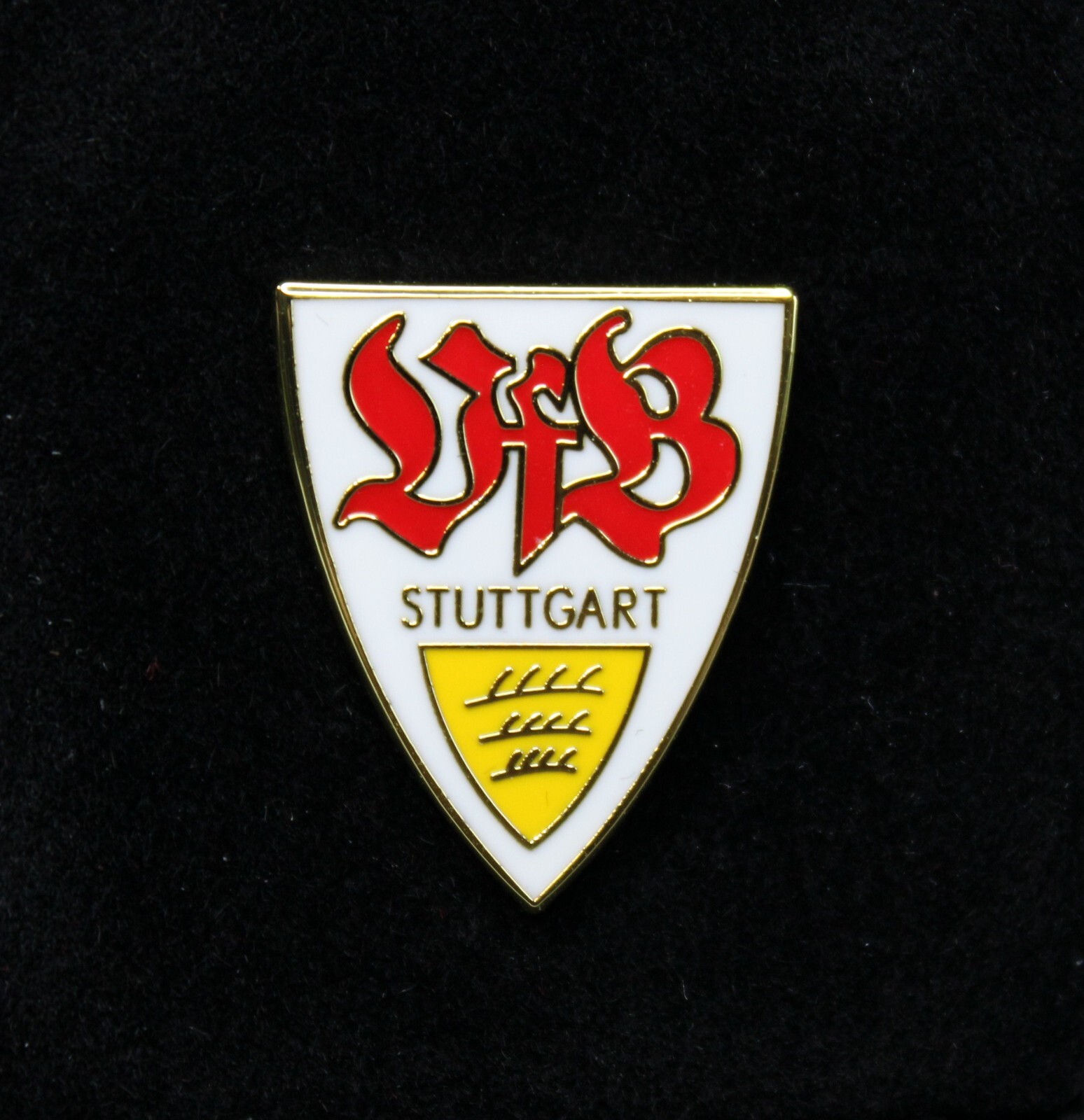 German Bundesliga Football Club VfB Stuttgart Official Logo Pin in Acrylic Case