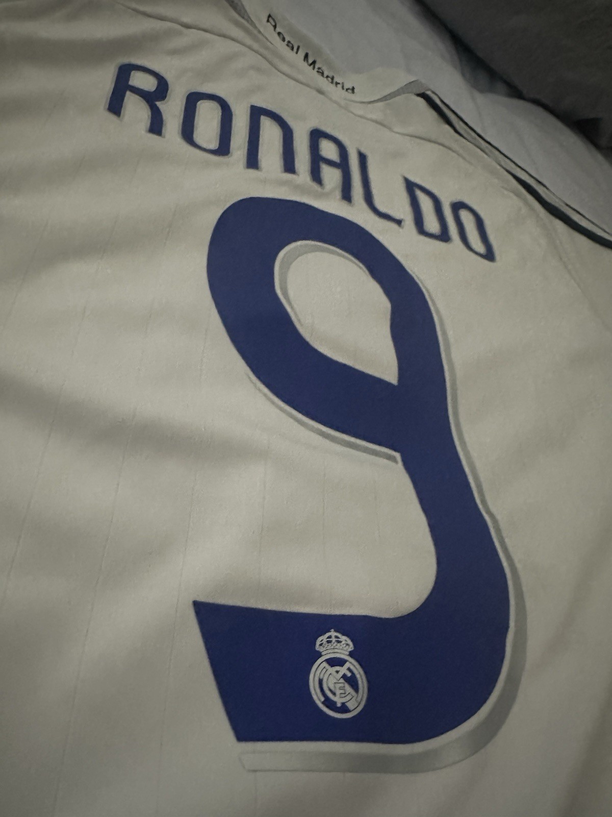 Real Madrid 2006/07 home x Ronaldo Nazario #9 (M)
