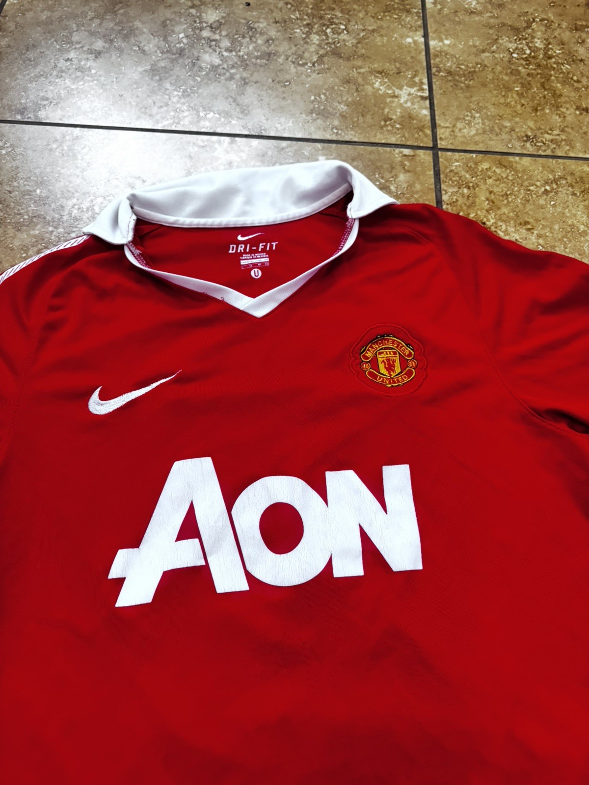 Nike Chicharito #14 Manchester United Jersey Youth Size Large Soccer Jersey Mex