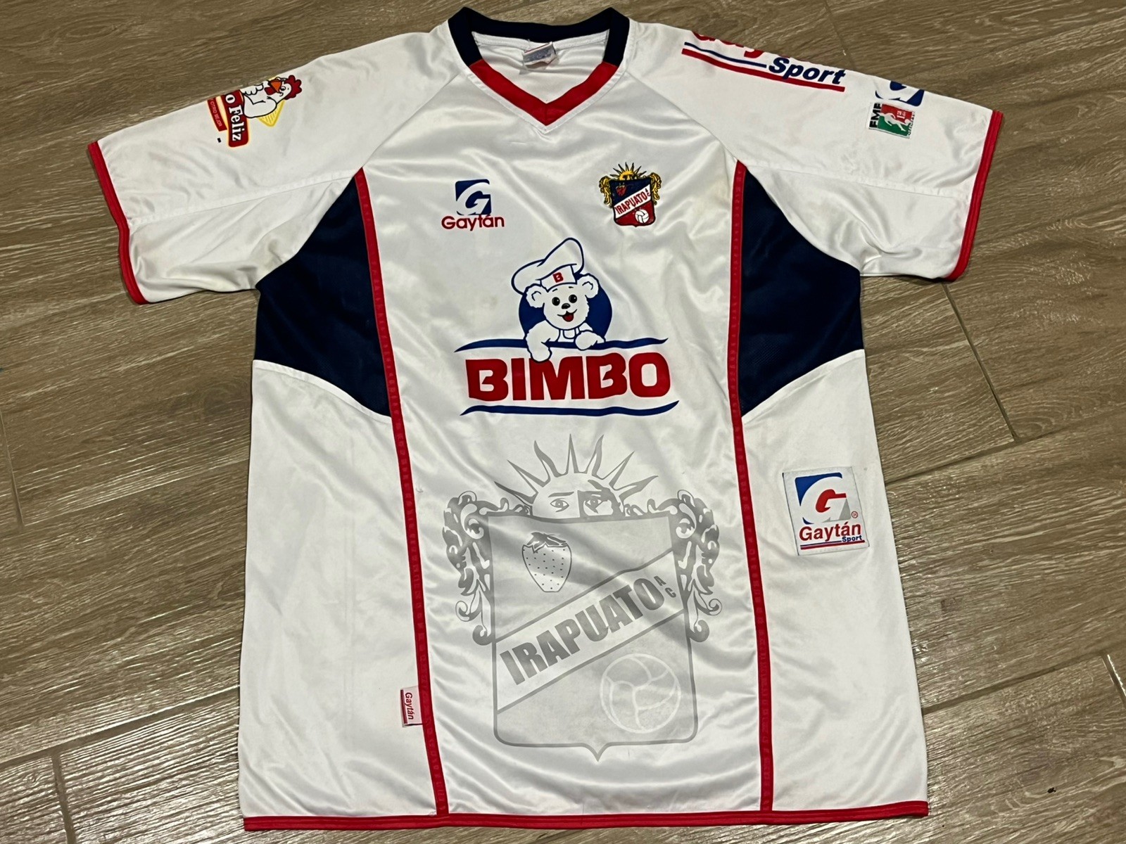 CD Irapuato Gaytan VTG 2002 Home Jersey Clean Original