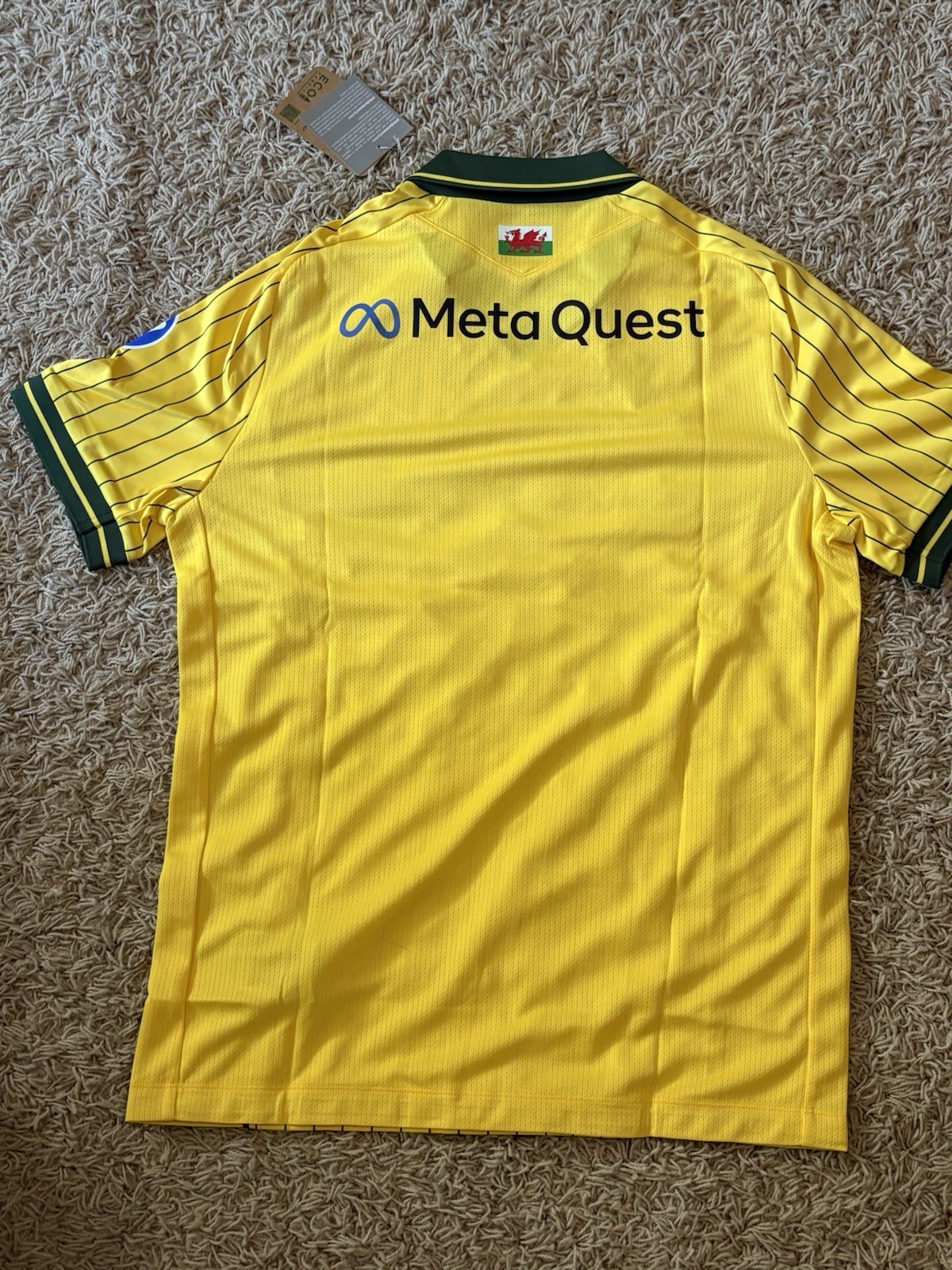 Official Wrexham AFC Macron Away Football Shirt 2025-2026 Jersey Size Medium M