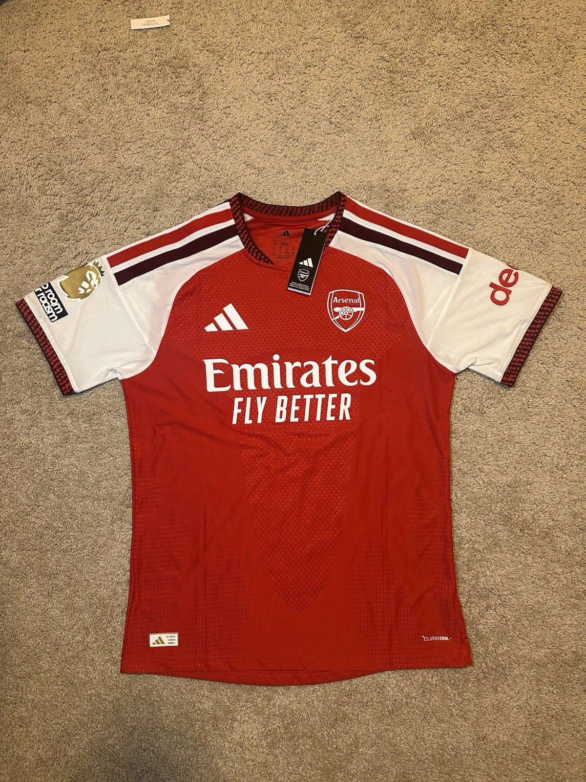 Arsenal 2026/27 Player Jersey Size XL Football Shirt Men’s