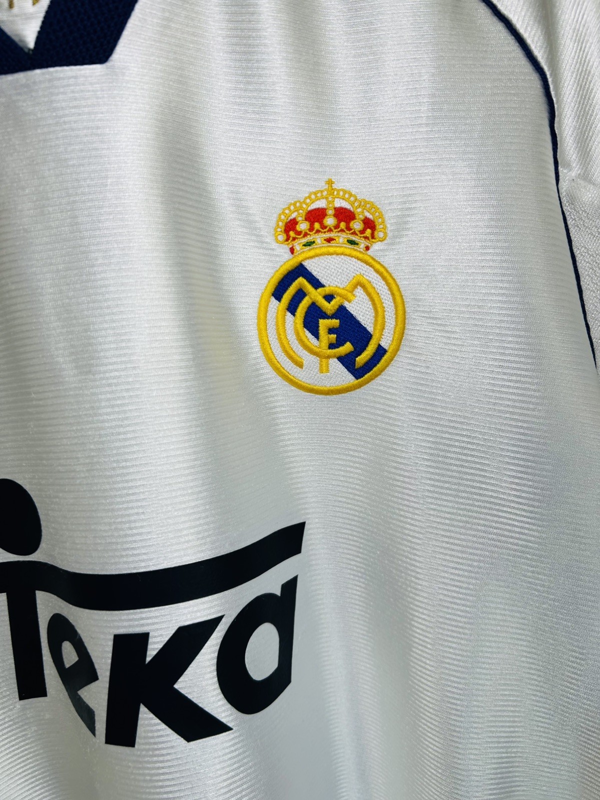 Real Madrid Roberto Carlos 1998/99 Authentic Adidas Jersey Size Medium