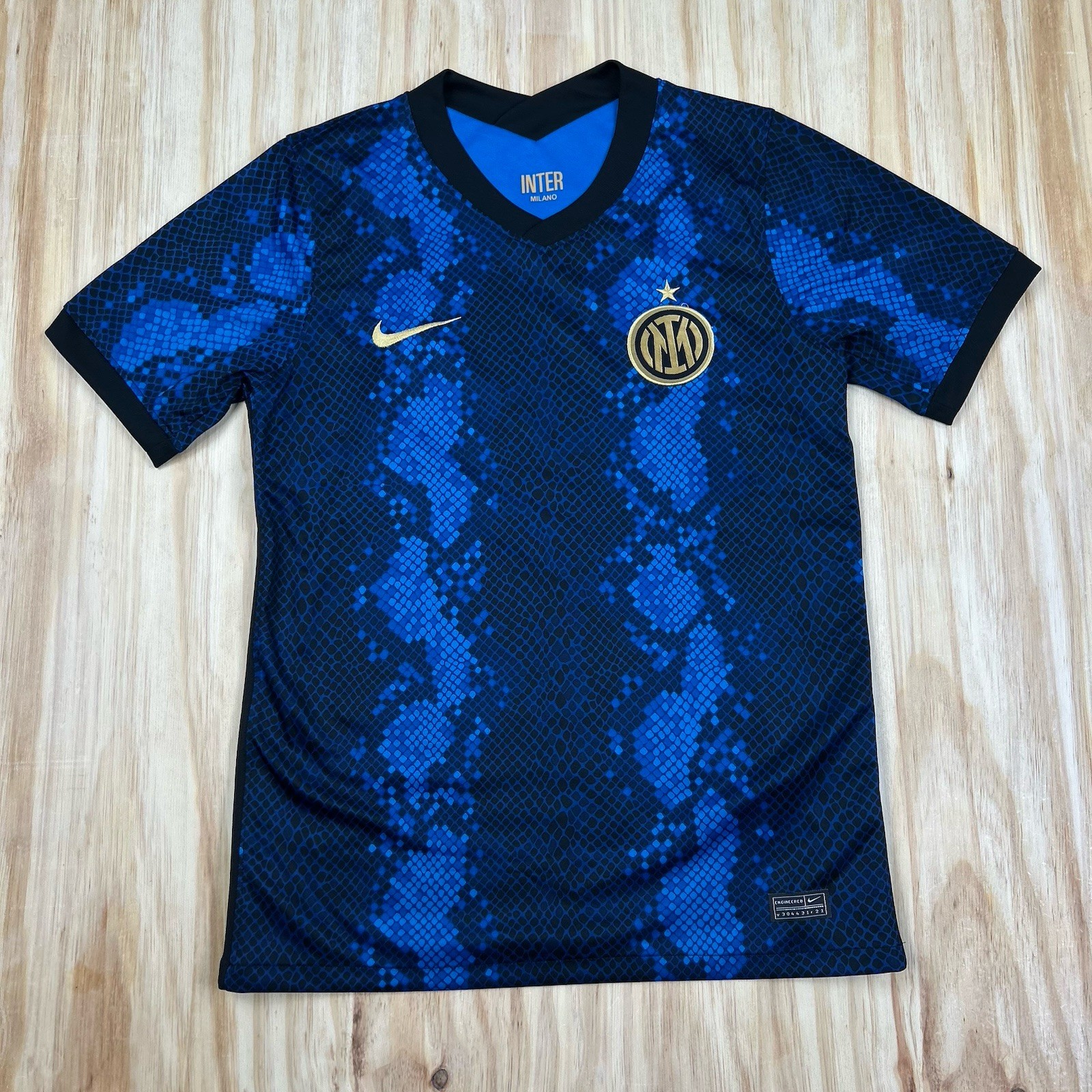 Nike Inter Milan Soccer Jersey 2021-22 Home Football Shirt Men’s Size S