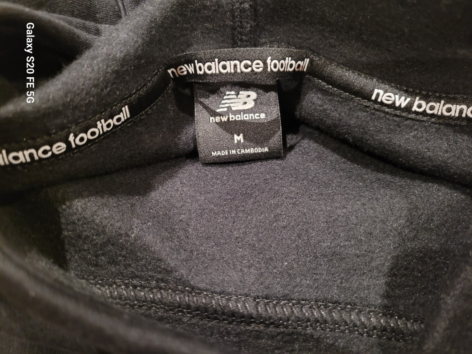 NWOT New Balance AS Roma Travel Hoodie, Size Medium