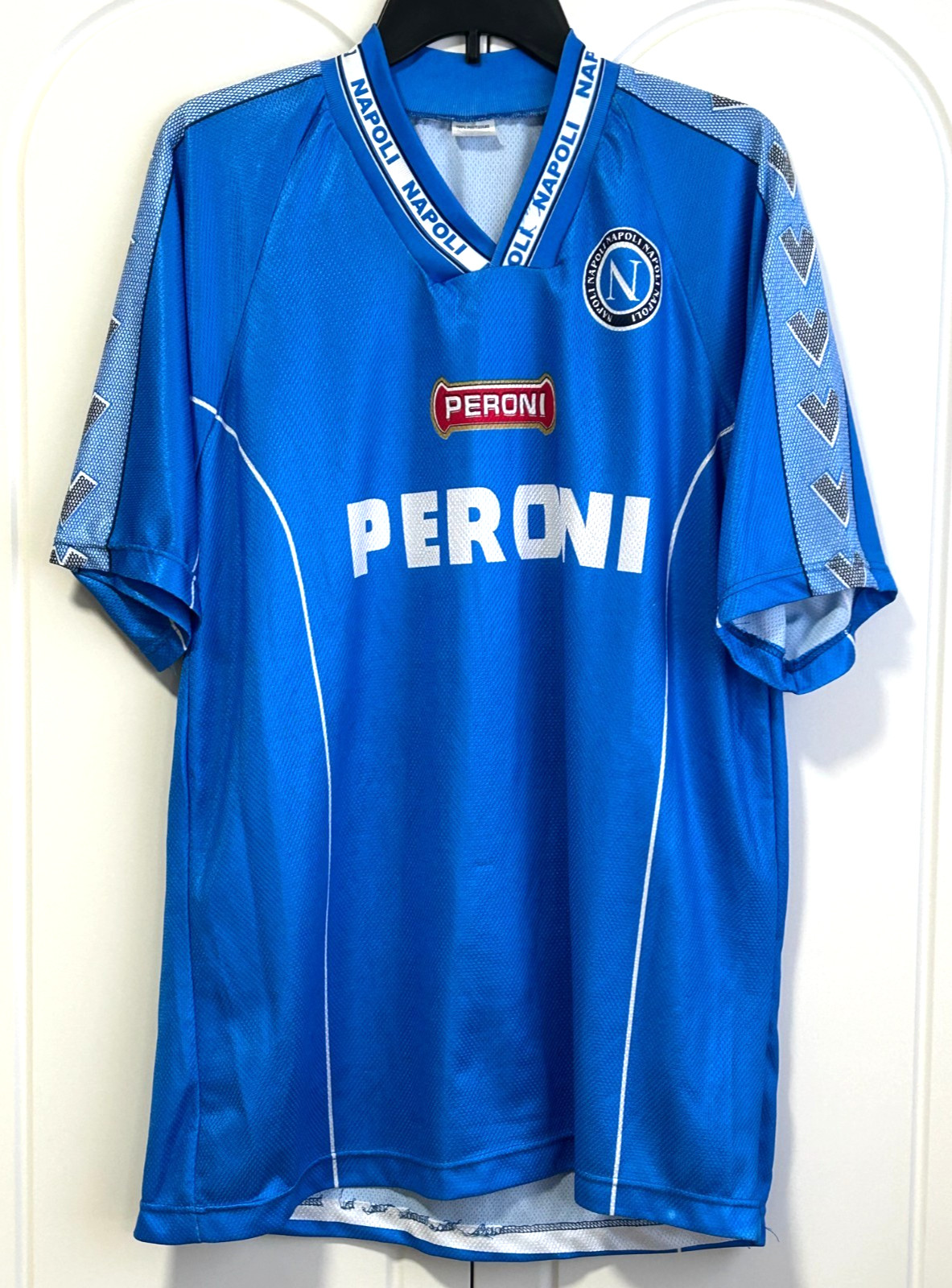 Vintage SSC NAPOLI Fan Jersey 2000/2001 Season. Size XL. Made in Italy