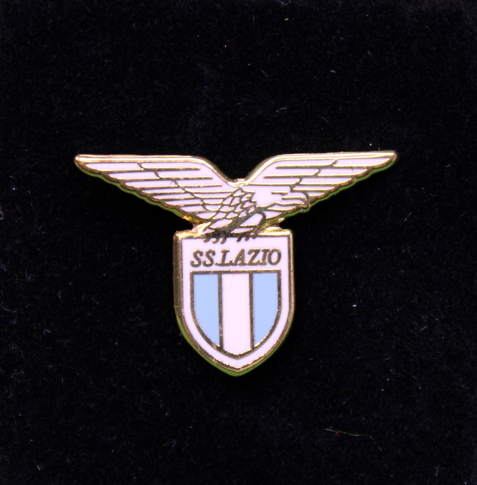 Italy Serie A Football Club SS Lazio Logo Pin Badge in Acrylic Display Case